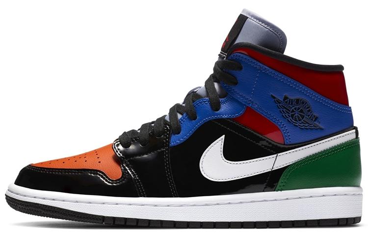 JORDAN 1 Mid Multi Patent Women's