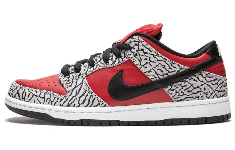 Nike Sb Dunk Low Supreme Red Cement 2012
