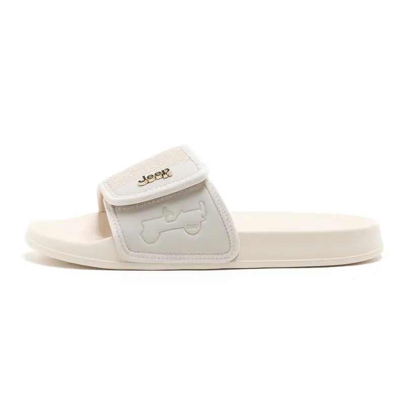 Jeep Slide Slippers Men's Beige