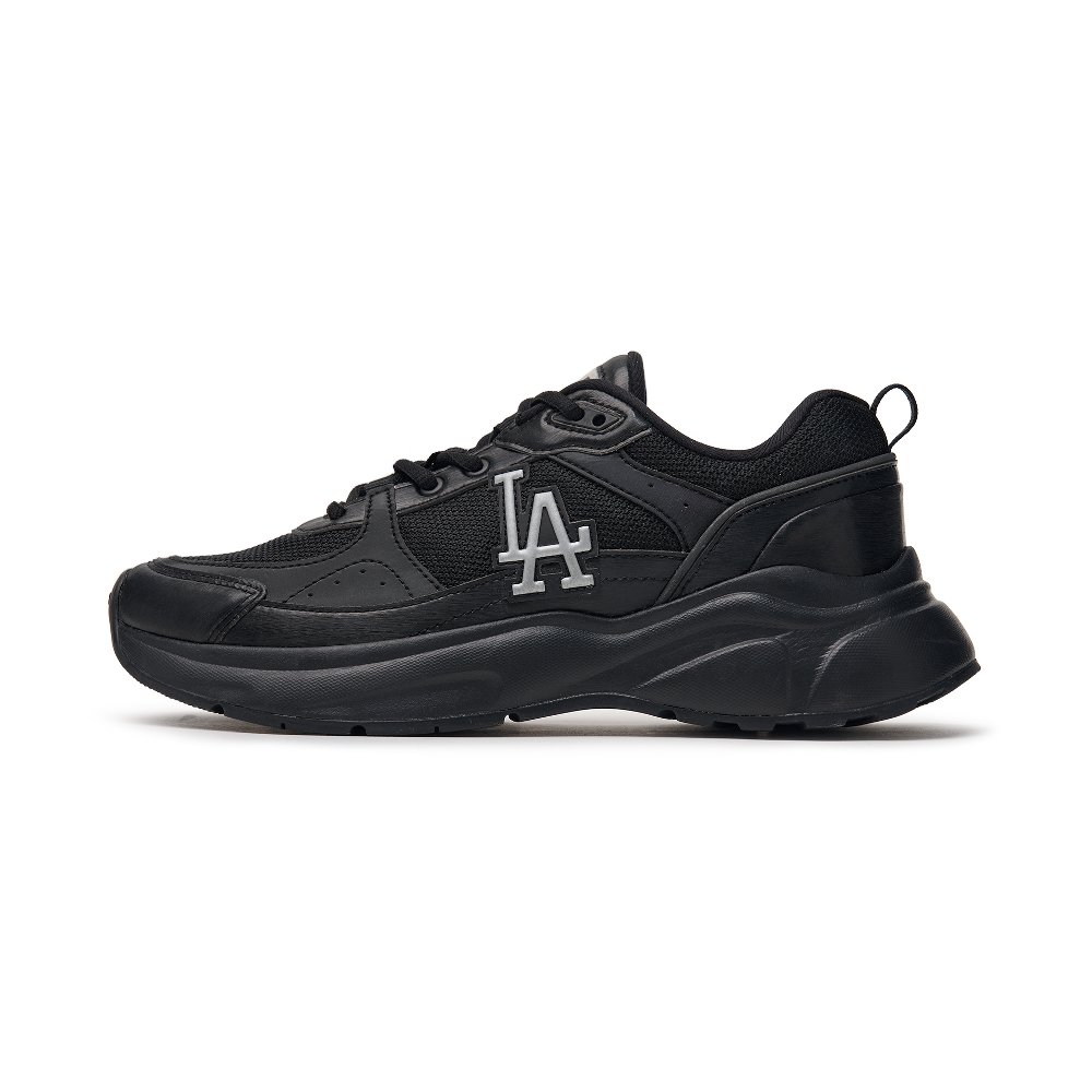 MLB Chunky Runner Fastball Cushioned Slip-Resistant Low-Top Casual Shoes Unisex Black