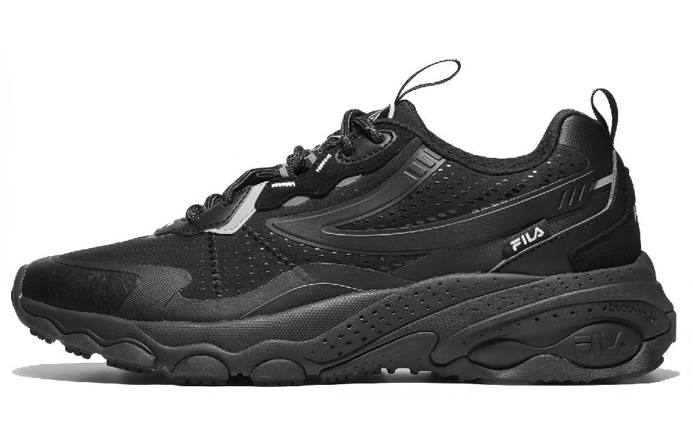FILA Bubble TR Low Top Casual Shoes Unisex Black Korean Style