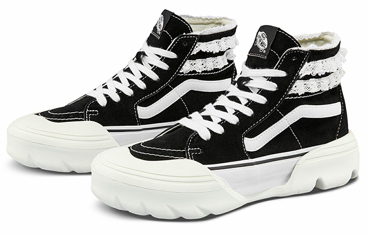 Vans Sk8 Hi Tapered Modular Sandy Liang Lace Trim купить в интернет-магазине Yoocart с быстрой доставкой по России.