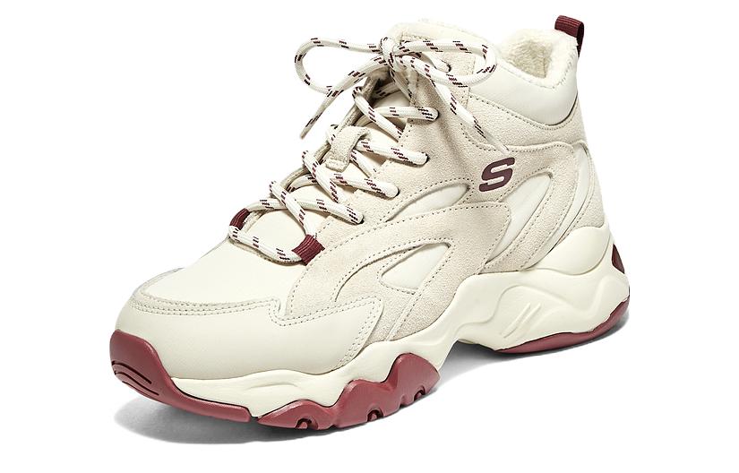 Skechers D'lites 3.0 'White Burgundy' Women's купить в интернет-магазине Yoocart с быстрой доставкой по России.