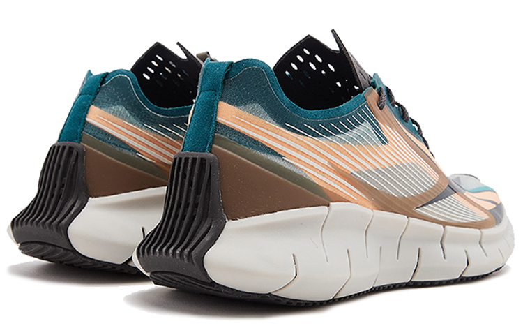 Reebok Zig 3D Storm Sports Shoes Grey/Green/Orange купить в интернет-магазине Yoocart с быстрой доставкой по России.