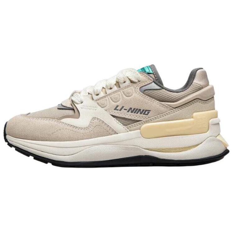 LiNing Sports Life Collection Wear-resistant And Lightweight Low-Top Casual Shoes Women's Gray