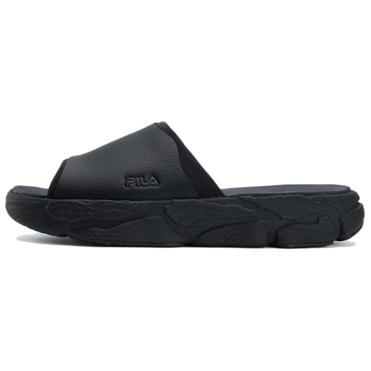 FILA Fern Slide Slippers Men's Black