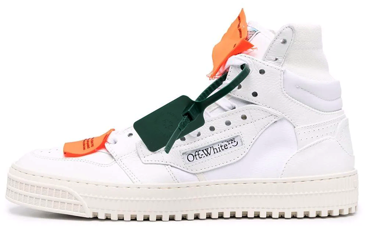 OFF WHITE 3.0 Off Court Leather 'White Orange Black'