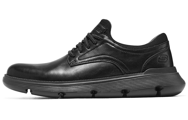Skechers GARZA Low Top Casual Shoes Men's Black