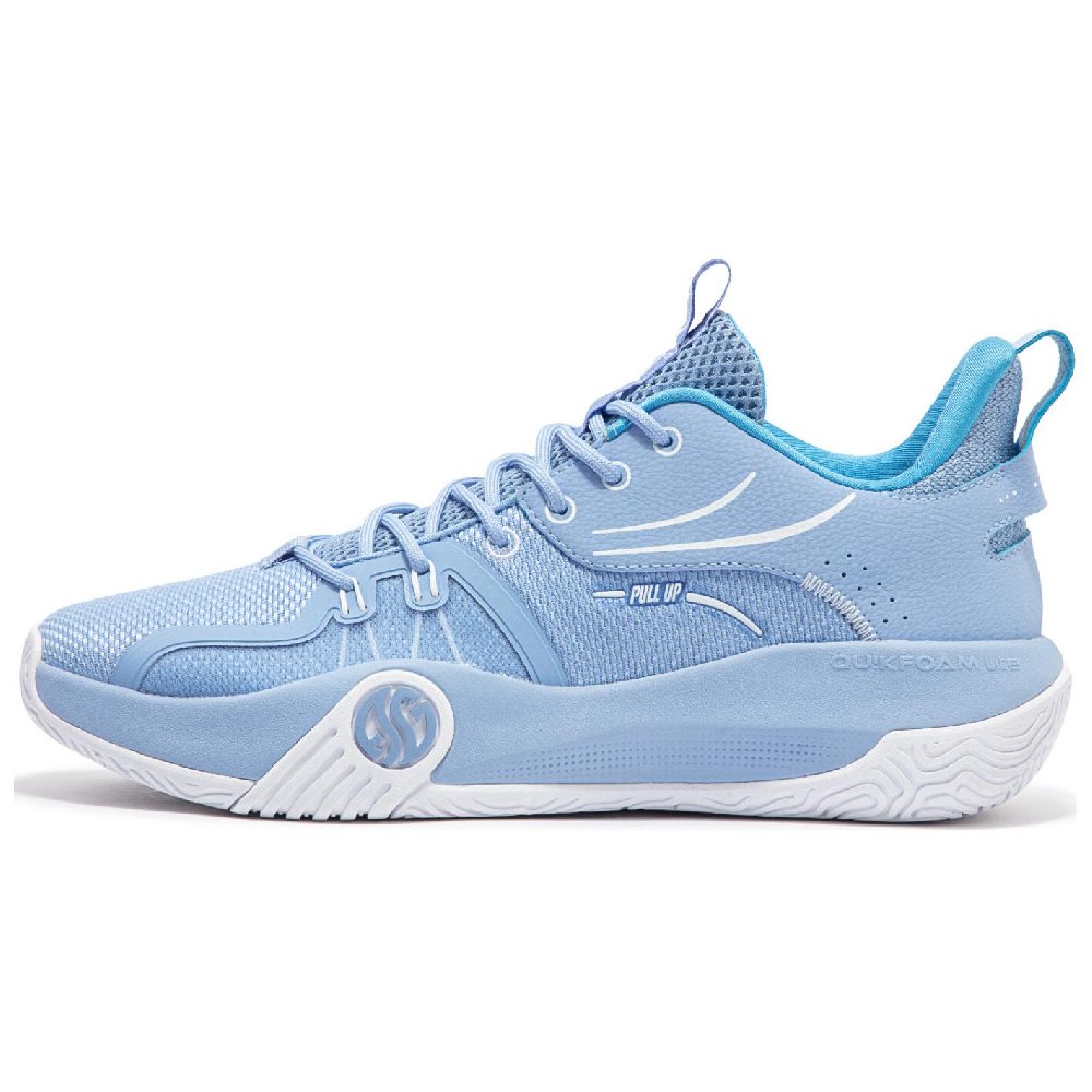 361° AG Airspace 3 Anti-Slip Wear-Resistant Low-Top Basketball Shoes Men's Blue
