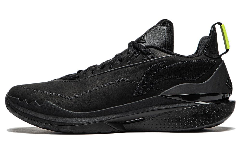 LiNing JB2 Cushioned Anti-Slip Wear-Resistant Breathable Lightweight Low-Top Basketball Shoes Men's Black