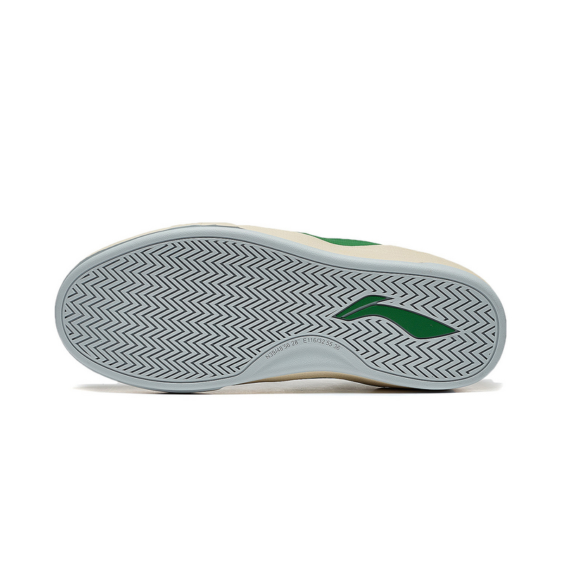 LiNing Skategeneral Low top Skateboard Shoes Men's Snow Eggnog Gray