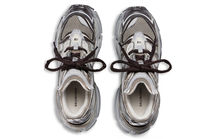 Balenciaga Runner 2.0 Sneakers 'Beige Mesh And Polyurethane' купить в интернет-магазине Yoocart с быстрой доставкой по России.