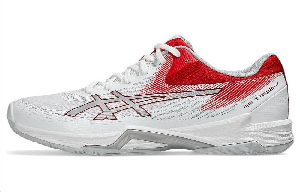Asics V Swift Ff 4 'White Classic Red'