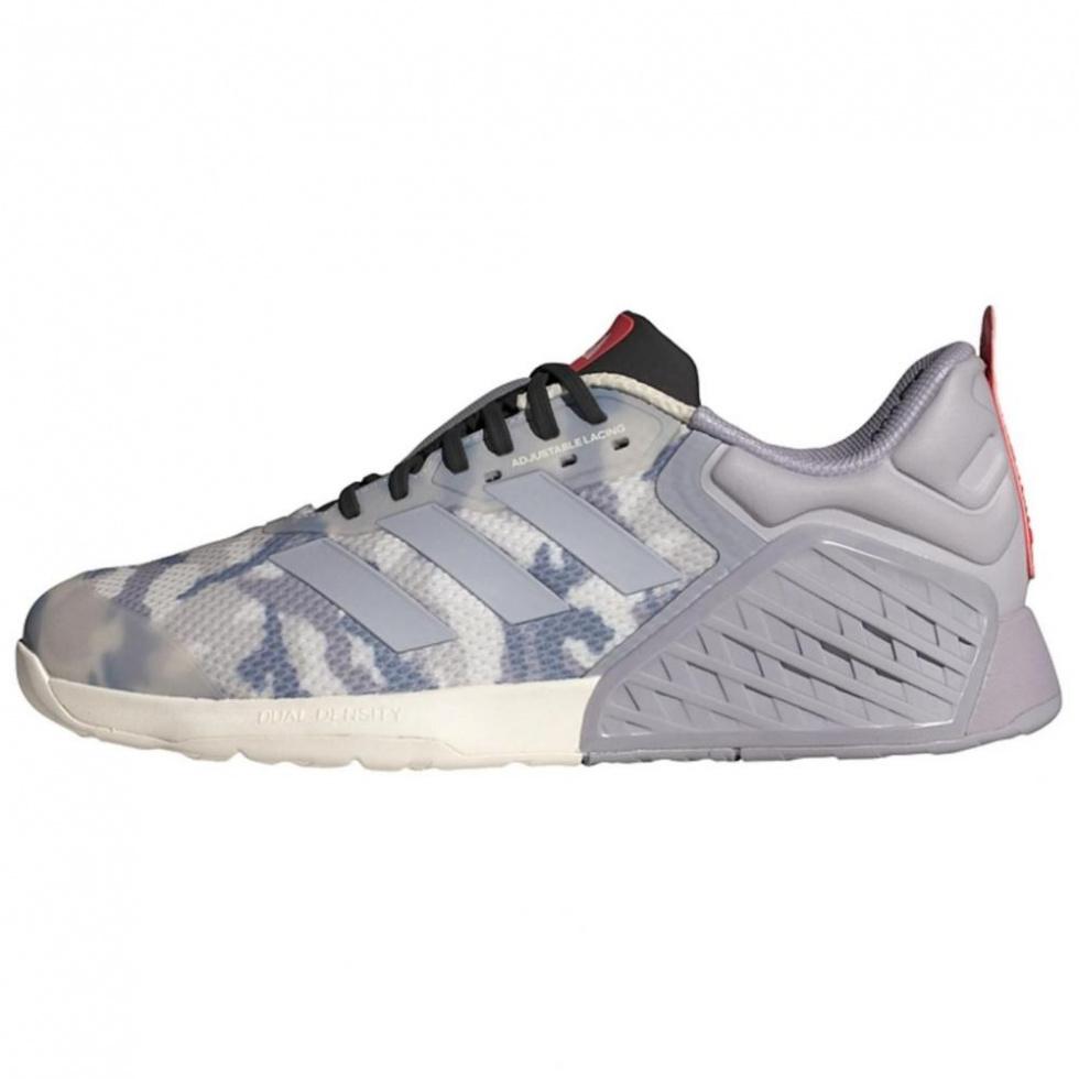 Adidas Dropset 3 Gfx Chalk White Glory Grey Bright Red