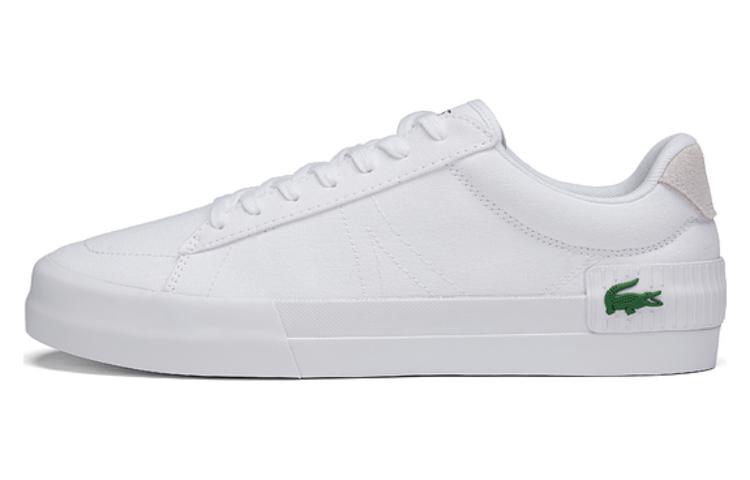 LACOSTE Low top Skateboard Shoes Men's White