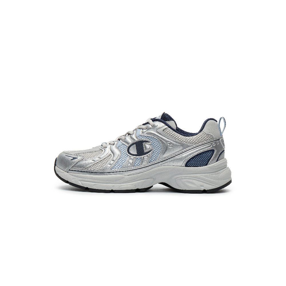 Champion Low Top Running Shoes Men's Ethereal Gray/Summit Blue