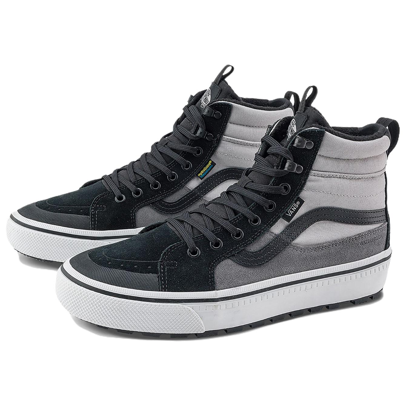 Vans MTE Sk8 Hi High top Skateboard Shoes Unisex Black Gray