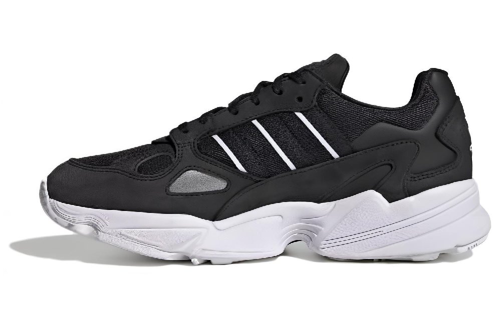 Adidas Originals Falcon Беговые кроссовки Низкие Черные Женские