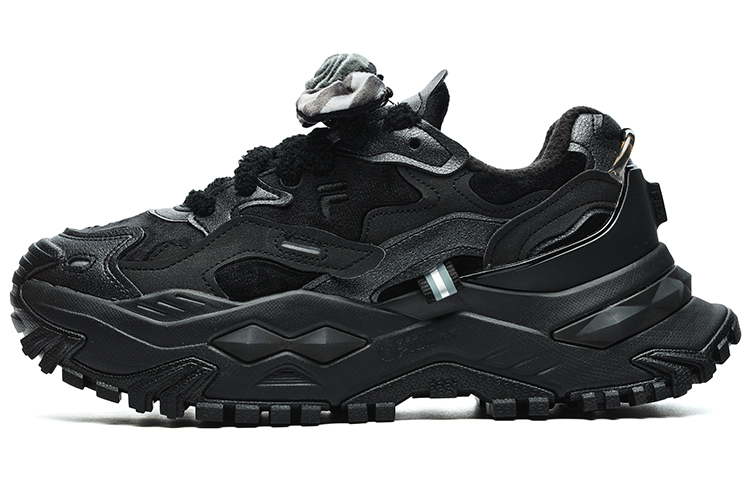 FILA FUSION Bianco Sneakers 'Black' Women's