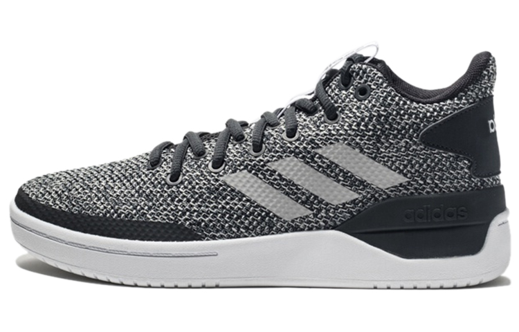 Adidas Neo Bball80s 'Black White Grey' Women's