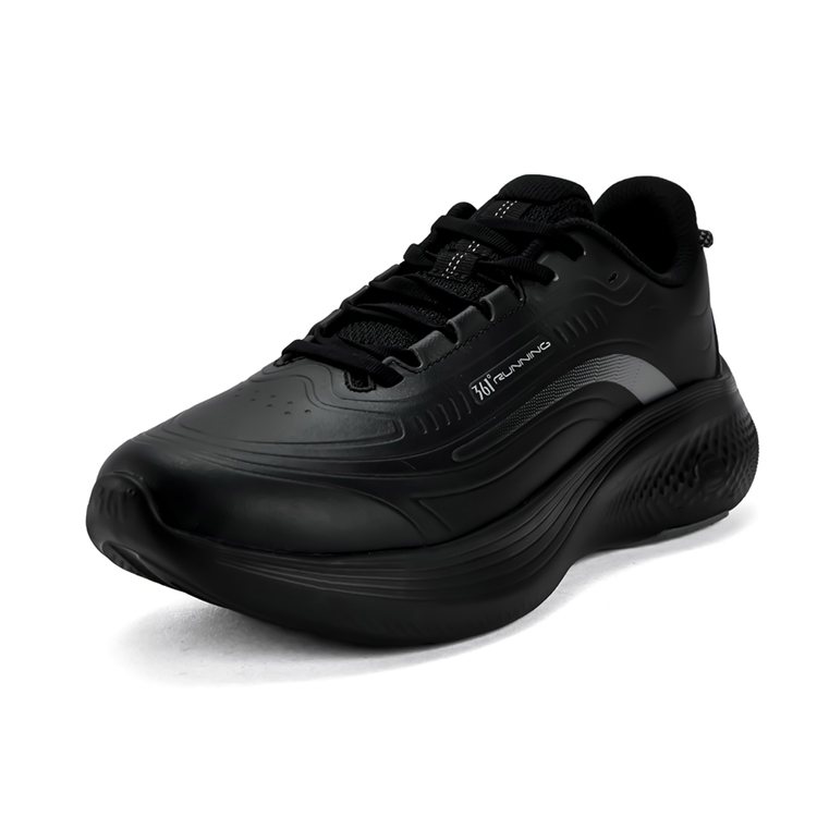 361° Cushioning, Wear Resistant Low top Casual Running Shoes Men's Obsidian Black купить в интернет-магазине Yoocart с быстрой доставкой по России.