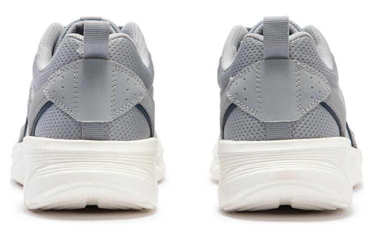 361° Cushioned Slip-Resistant Low-Top Running Shoes Men's Gray White
