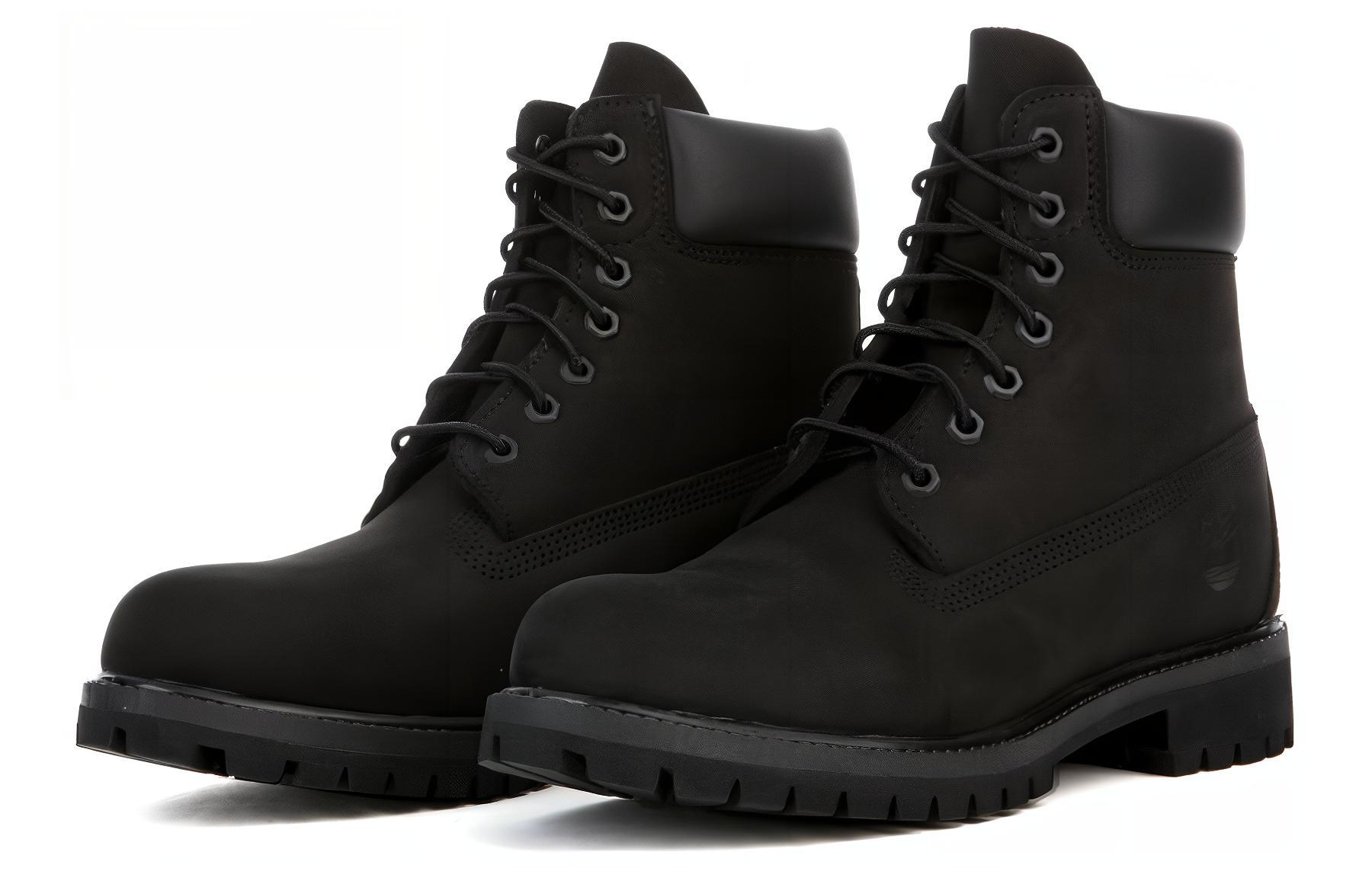 Timberland 6 Inch Premium Waterproof Boot 'Black Nubuck' купить в интернет-магазине Yoocart с быстрой доставкой по России.