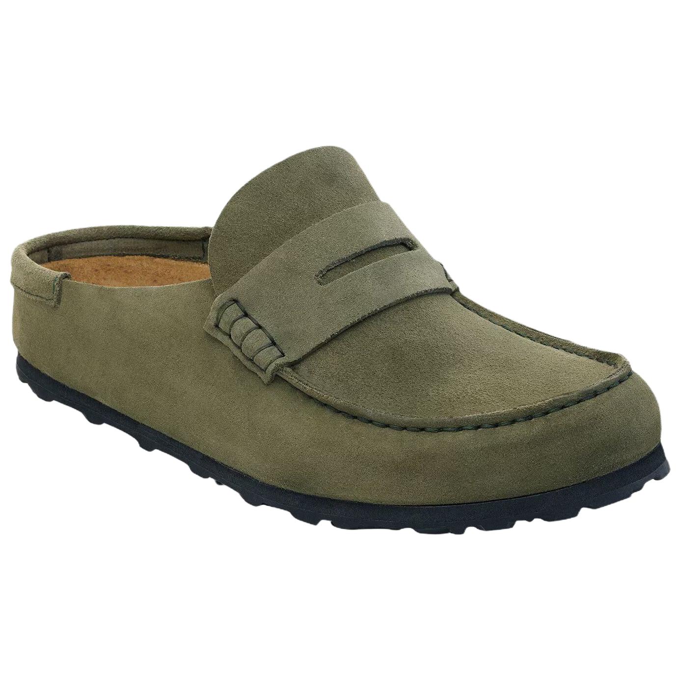 Birkenstock EVA Abrasion Resistant Closed Toe Slippers Unisex Green Narrow