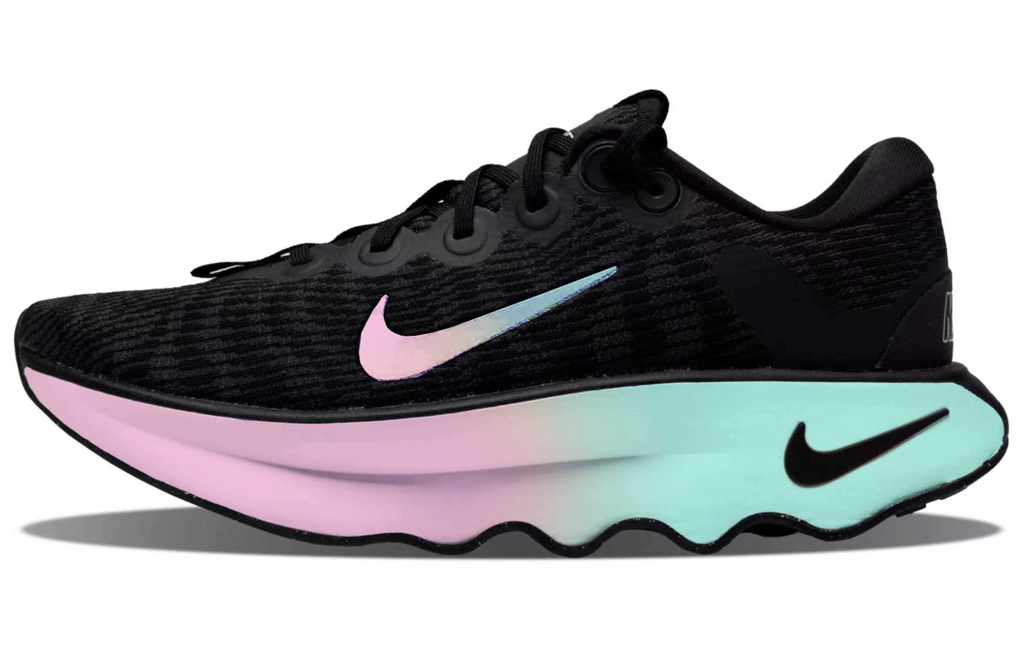 Nike Motiva Anti-Slip Wear-Resistant Low-Top Casual Running Shoes Men's Black Pink