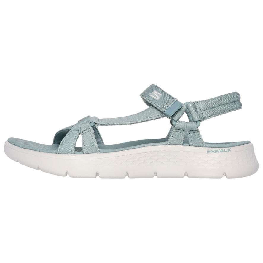 Skechers Go Walk Fle Beach Sandals Women's Green