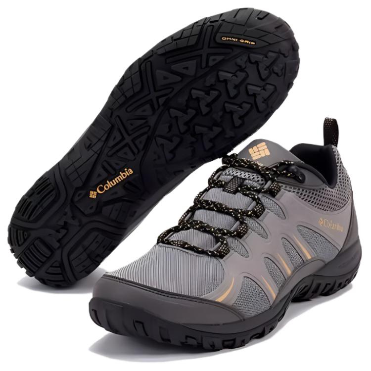 Columbia Hiking Slip Resistant Abrasion Resistant Low top Mountaineering Shoes, Hiking Shoes Men's Gray купить в интернет-магазине Yoocart с быстрой доставкой по России.