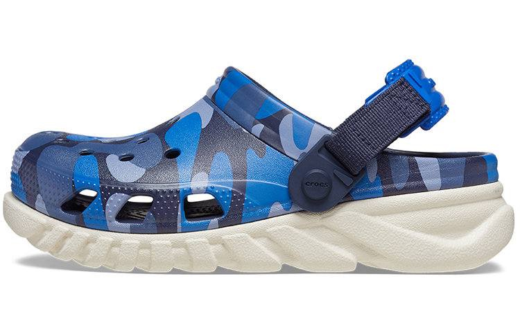 Crocs Duet Max Ii 2 Camo Redux Clog 'Navy Stucco'