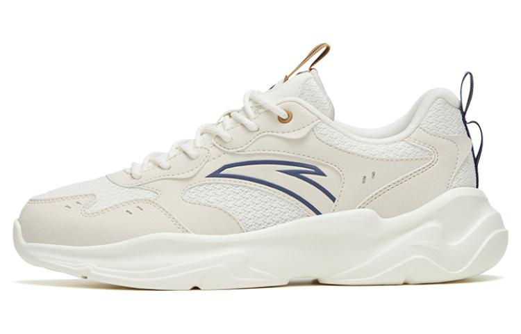 Anta Wear resistant And Lightweight Low top Sports Casual Shoes White Gray Blue