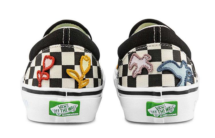 Vans Skate Slip On Skateistan Checkerboard