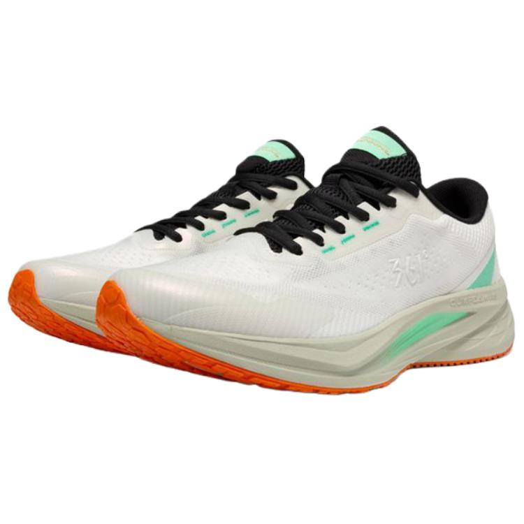 361° Titan Lite Cushioning, Breathable, Lightweight Low Top Long Distance Running Shoes Men's Feather White Jelly Mint купить в интернет-магазине Yoocart с быстрой доставкой по России.