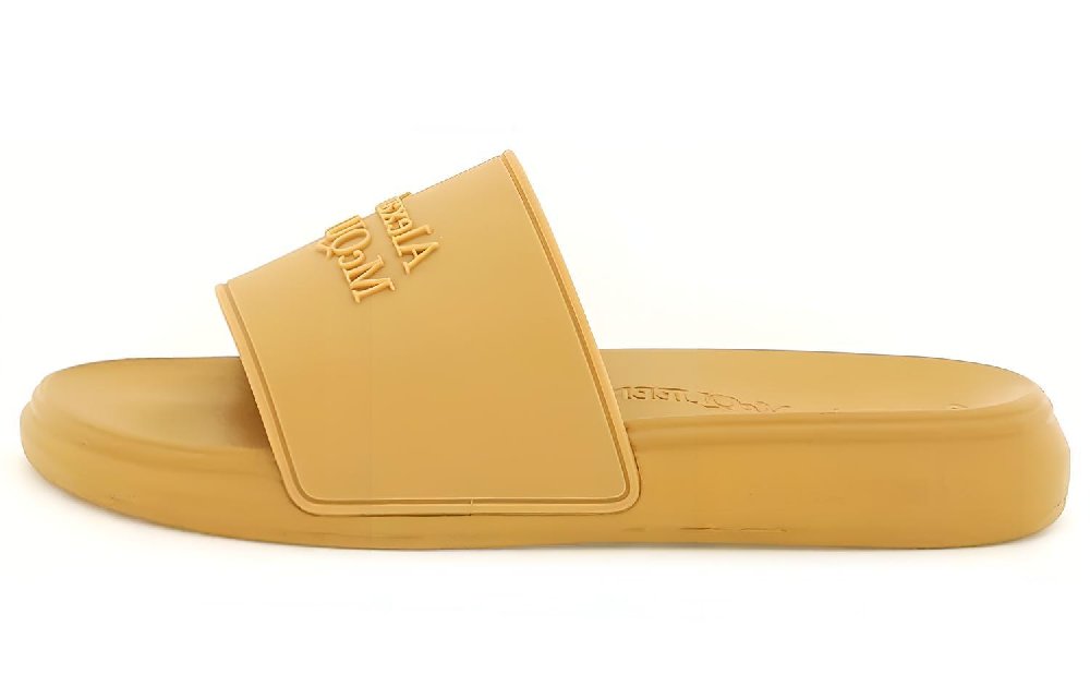 Alexander McQueen Slide Slippers Women's Brown