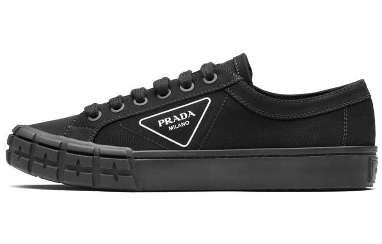 PRADA Gabardine Wheel Low 'Black'