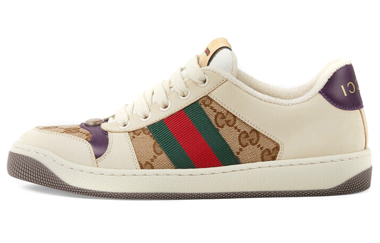 GUCCI Women's Screener 'GG Canvas   Beige' Women's