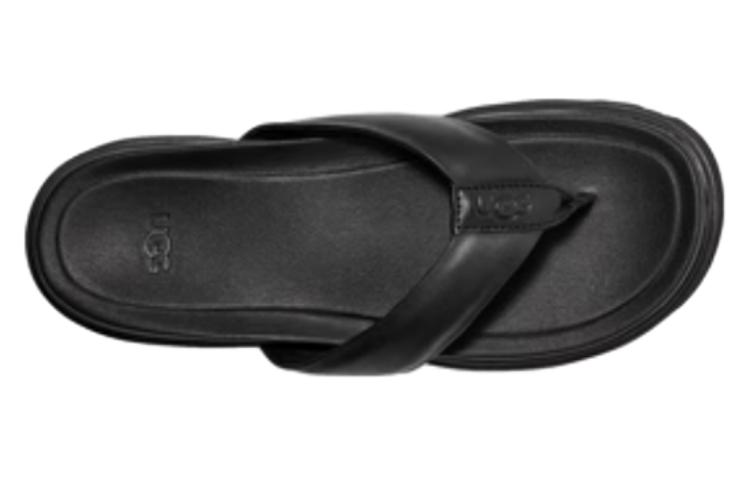 UGG Capitola Flip Sandal Black купить в интернет-магазине Yoocart с быстрой доставкой по России.