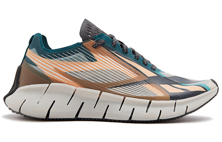 Reebok Zig 3D Storm Sports Shoes Grey/Green/Orange купить в интернет-магазине Yoocart с быстрой доставкой по России.