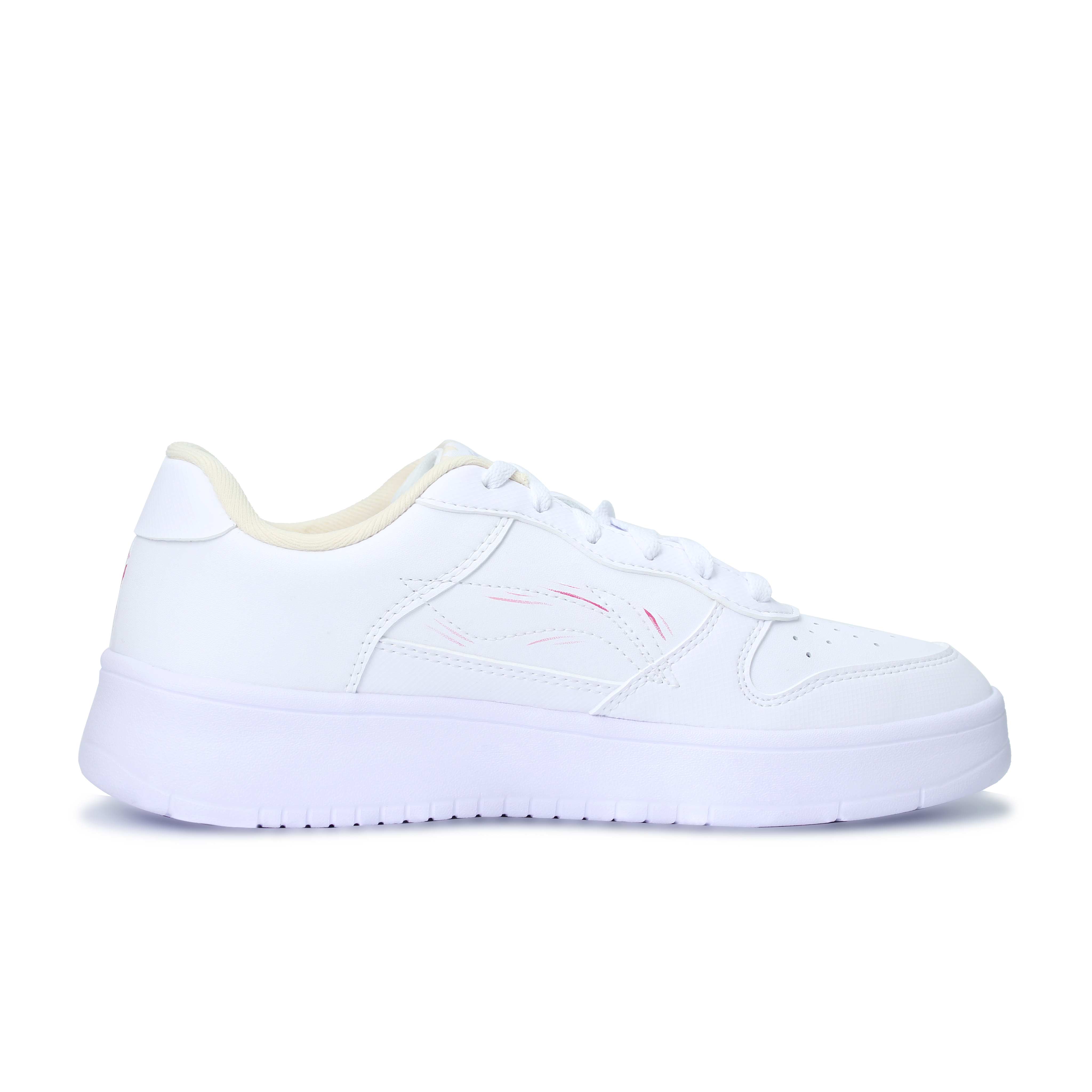 LiNing Pontoon Boats Coverage Abrasion Resistant Low top Skateboard Shoes Unisex White Pink Black