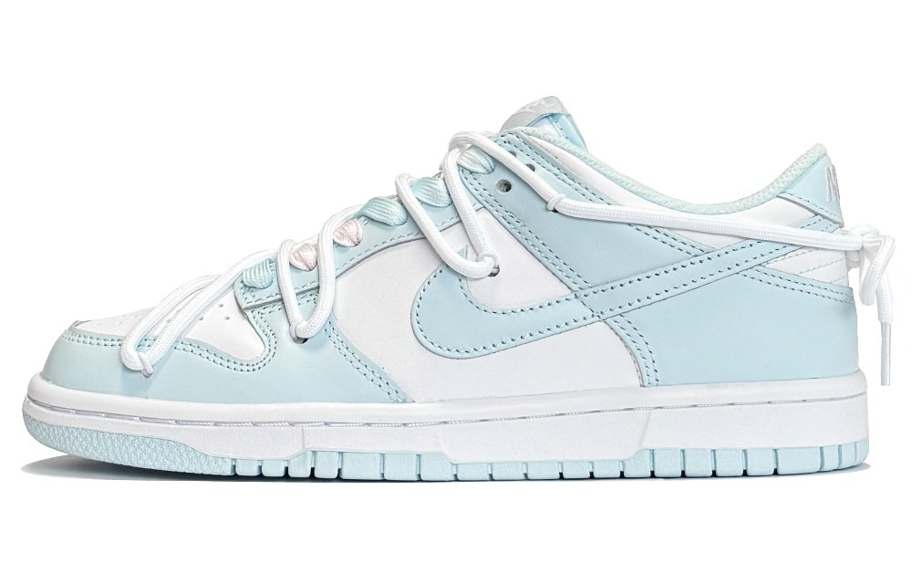 Nike Dunk DSC Blue Coconut Milk Jelly Non-slip Lightweight Low-Top Skateboard Shoes GS Blue White