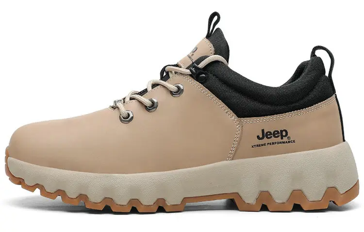 Jeep Low-Top Outdoor Shoes Unisex Sand