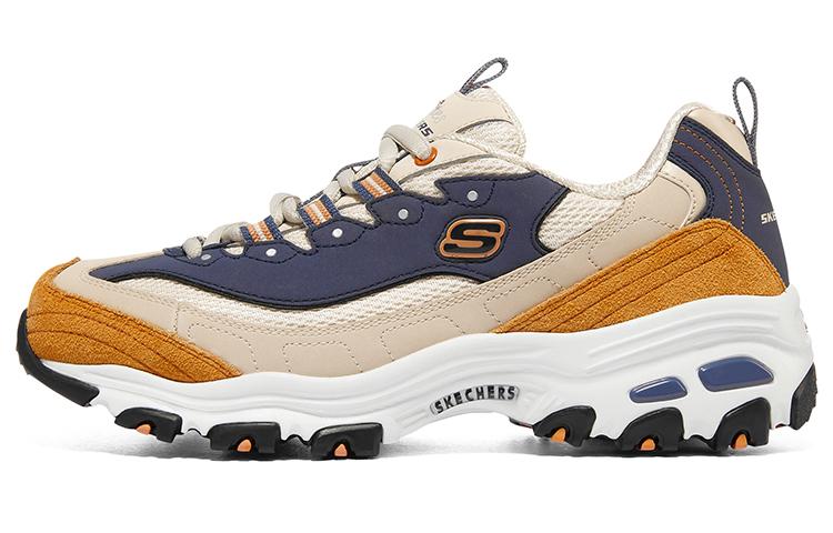 Skechers D'Lites 1.0 'Brown Blue' Women's