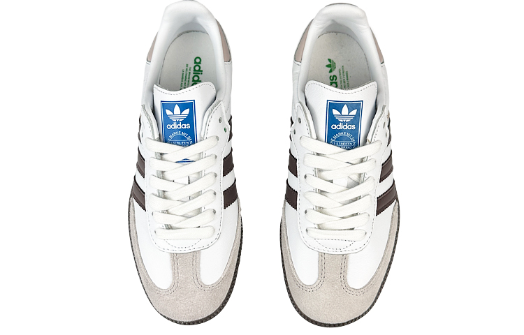 Adidas Originals Samba Low-Top Skateboard Shoes Unisex Brown White купить в интернет-магазине Yoocart с быстрой доставкой по России.