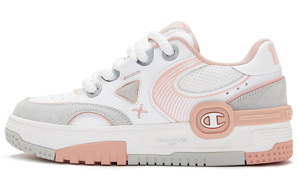 Champion Headphone Shoes Low Top Skateboard Shoes Women's Pink