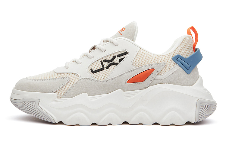 Jeep Low Top Sports Casual Shoes Ecru