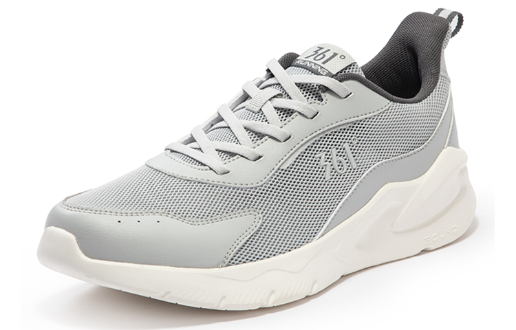 361° Blade Cushioning, Slip Resistant, Abrasion Resistant, Breathable Low Top Running Shoes Men's Photon Gray