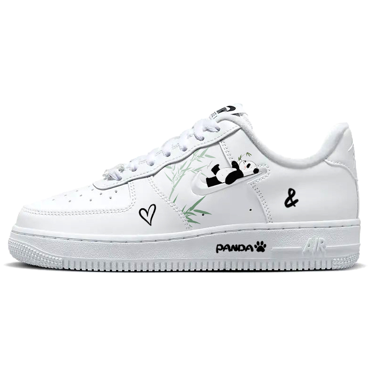 Nike Air Force 1 Skateboard Shoes Women's Low-Top White/Black