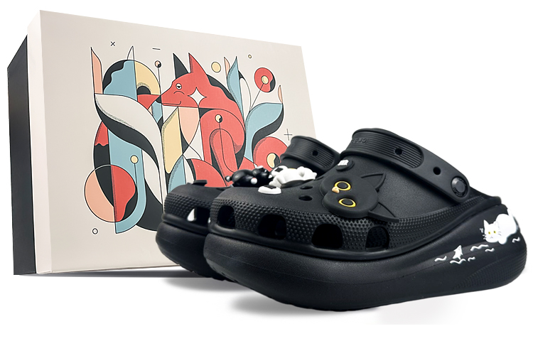 Crocs Classic Clog Clogs Unisex Black White купить в интернет-магазине Yoocart с быстрой доставкой по России.